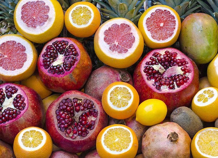 Elenco della frutta acida