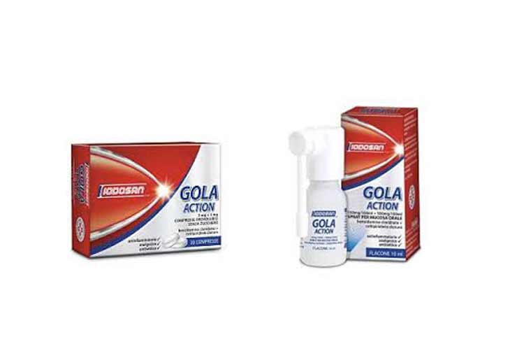 Iodosan Gola Action: rimedio ottimale per il mal di gola